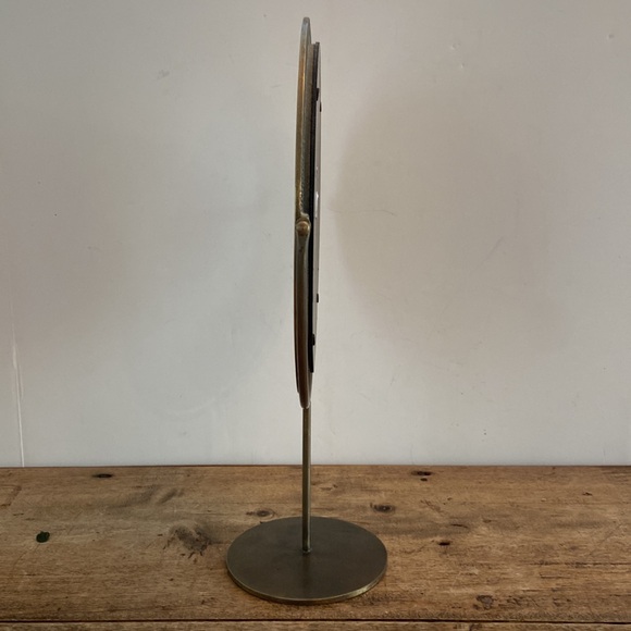 Anthropologie Vintage Cloisonne Mirror on Stand - RARE - Picture 5 of 8